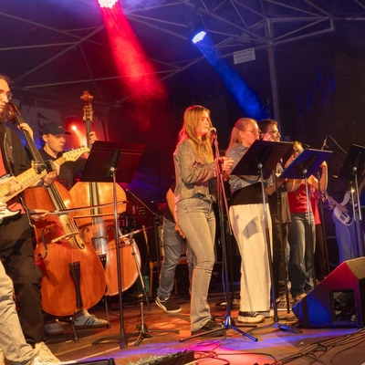 Das naturheilpraxis-hauri.ch GGO pr&auml;sentierte in seinem Line-up mit &bdquo;Jolene&ldquo; von Dolly Parton einen Country-Song mit einer ungew&ouml;hnlichen Instrumentierung, und zwar mit zwei Kontrab&auml;ssen.